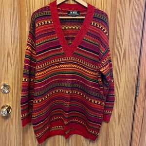 SK WEAR 🌈COLORFUL SWEATER L